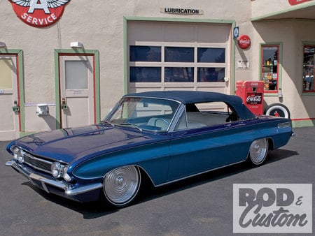 Skylark - 1962, buick, blue, gm