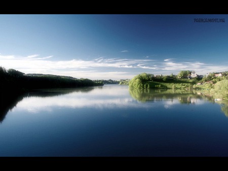 calm water