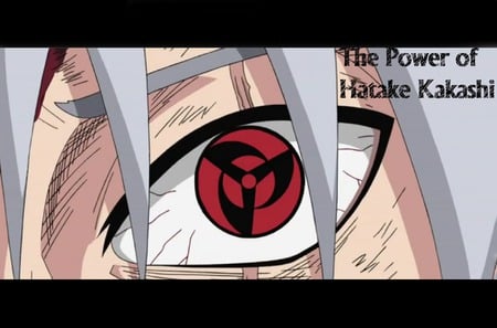 Mangekyo Sharingan - kakashi power, mangekyo, kakashi, sharingan