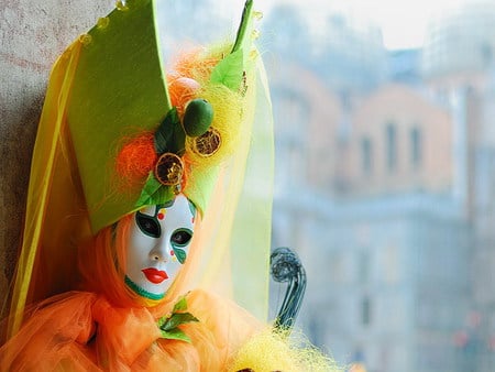 colorful - colorful, mask, carnival, venice