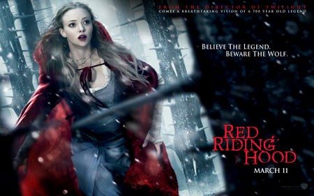 Red Riding Hood - movie, riding, red, hood