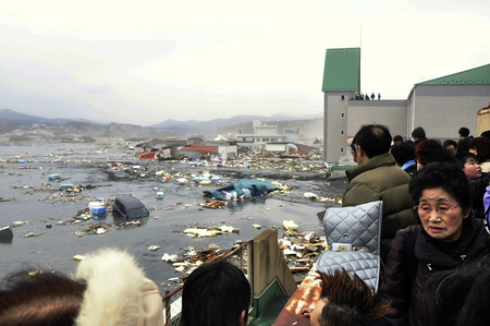 Miyagi-japan tsunami - nature, japan, tsunami, human, pray