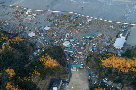 iwaki city-japan tsunami - nature, japan, tsunami, human, pray