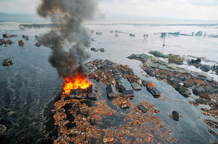 Natori City-japan tsunami - human, japan, nature, tsunami, pray