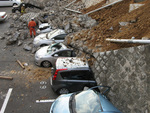 Mito city in Ibaraki-japan earthquake