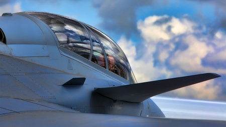 Fighter Jet Cockpit - military, fighter, cockpit, jet