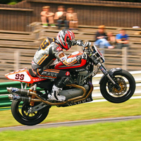 A Harley Wheelie
