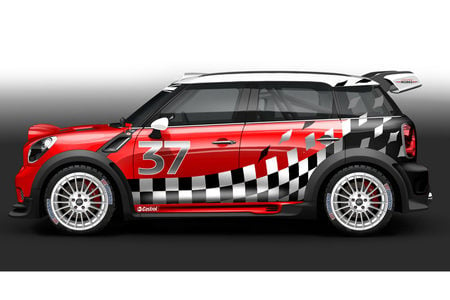 Mini Cooper CountryMan WRC - sporty, wrc, mini, countryman, cooper