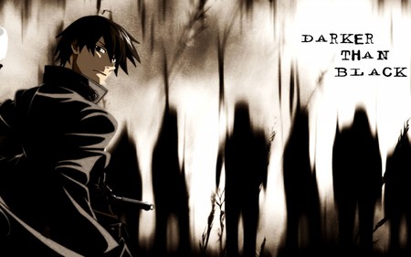 Darker than black - anime, hei, black, character