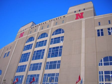 Memorial Stadium - cornhuskers, huskers, memorial stadium, nebraska, football