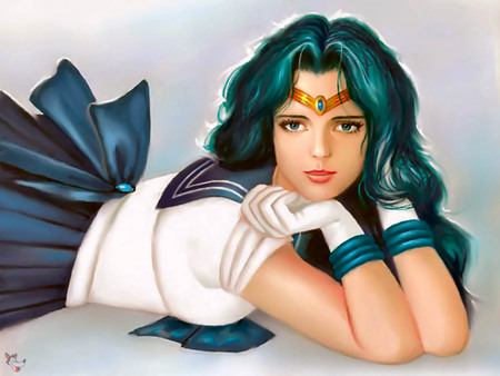 Sailor Neptune - 3d, fantasy, neptune, sailor