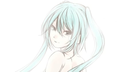 Hatsune Miku - hatsune, girl, vocaloid, anime, miku