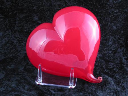 Heart - abstract, pink, 3d, heart