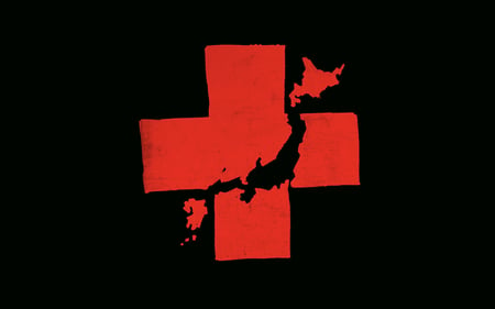 Japan Relief - graphic, abstract, japan, support