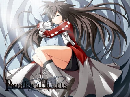 Alice sleeping - sleeping, alice, bed, pandora hearts, long hair, black hair