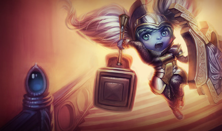 League of Legends - Poppy - riot, league, poppy, legends