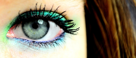 my - macro, emerald, blue, green, eye, color