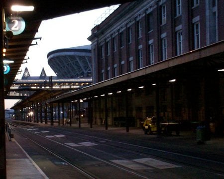 Seattle Train Station - baseball, station, football, stadia