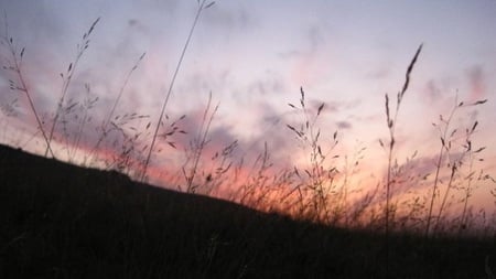 Mountain Sunset - photo, mountain, colours, photogrpahy, sunset, nature, field, sky, bulgaria