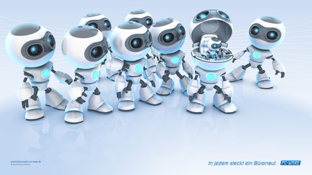 Robots - abstract, robots, pc-ware, buronauten