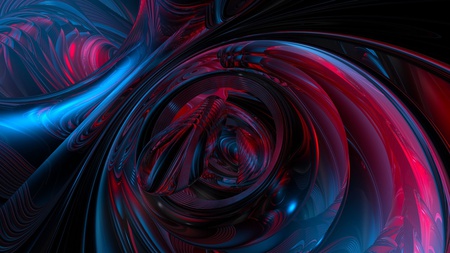 Anamorphica 3D - abstract, 3d, spiral, anamorphica