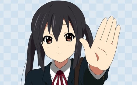 STOP ! K-on police :D - girls, sexy, female, hair, black, k-on, anime, uniform, cute