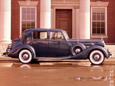 1937 Packard - 1937, car, packard, classic, automobile, antique