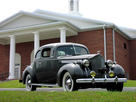 1938 Packard - packard, car, classic, automobile, antique, 1938