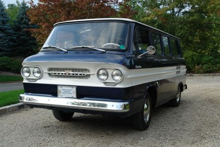 Chevrolet Corvair Greenbriar Van - corvair, chevrolet, van, 1960s, automobile, 60s, antique, chevy, car, greenbriar, classic