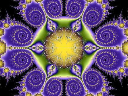 PURPLE PASSION PATTERN - pattern, yellow, grenn, purple