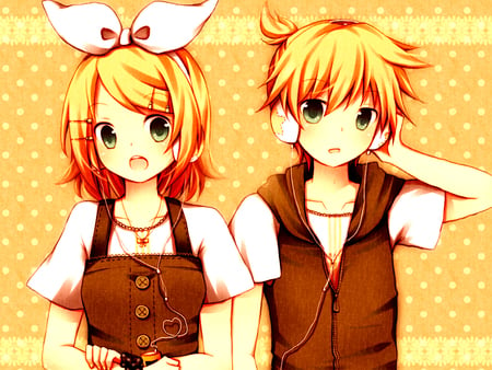 Rin Rin and Len Len