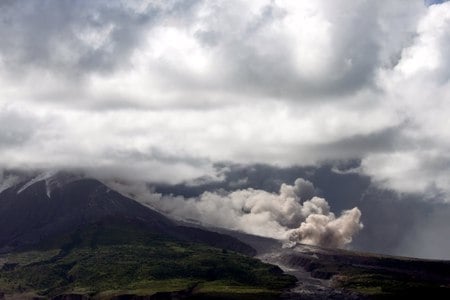 Guadeloupe, Clouds - clouds, island, french, mountain, sky