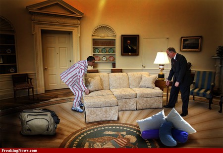 Bedtime at the oval office - political, entertainment, funny, other