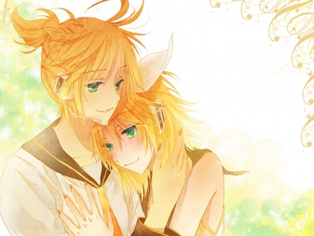 Twins - anime, twins, miku, kagamine, hatsune