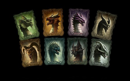 Dragons - dragon, black, fantasy, dragons