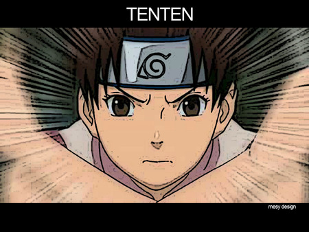 tenten close up - naruto, shippuden, anime, girl, ten, ninja, tenten