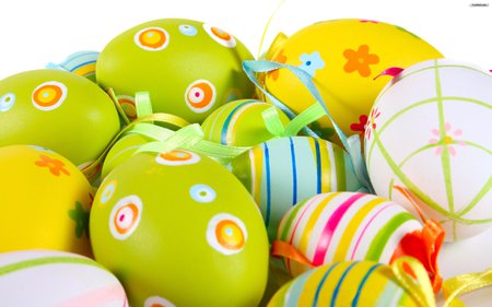 Easter Eggs!!! - aww, eggs, easter, cute, bunny, sweet, happy