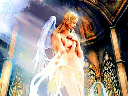 Angelic - angelic, love, angel, peace, religion