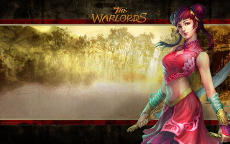 The_Warlords - games, girl, warrior, anime, sword, fantasy