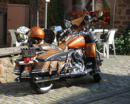 motorcycle - harley, motorcycle, germany, transportation