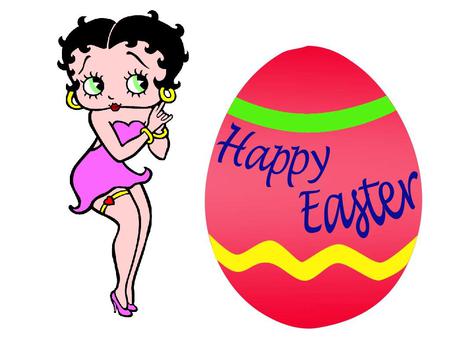 Betty Boop Easter