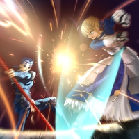 Saber vs Lancer