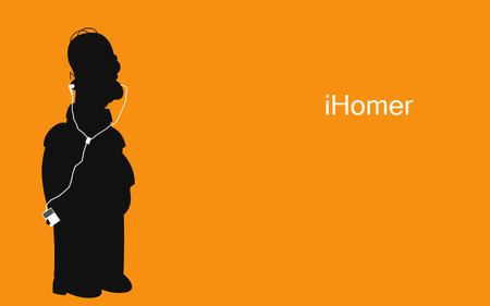 iPod - ipod, ihomer, ipod parody, homer simpson