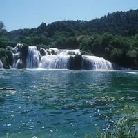 Slight Waterfall in Croatia