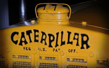 1939 Bulldozer - abstract, photograph, museum, bulldozer