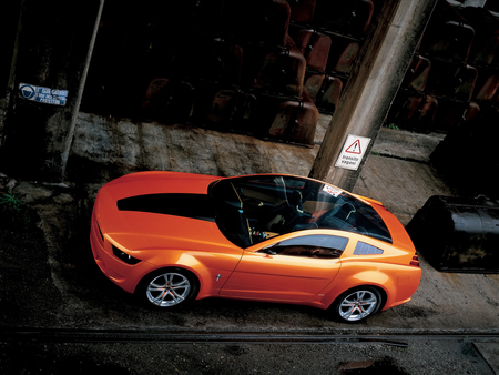 Street Wanderer - racing, 1920x1440, night, street, shiny, car, design, hd, sprotcar, ford