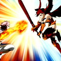 Natsu VS Erza