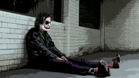 What if Batman was The Joker? - l, i, r, o, n