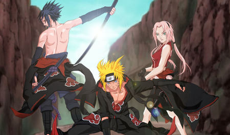 Naruto sasuke and sakura - sasukea, and skaure, super bad, naruto