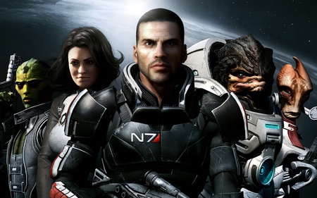 Mass Effect - mass effect, fighters, hd, video game